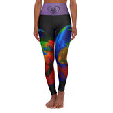 High Waisted HIP HOP ART Yoga Leggings (AOP)